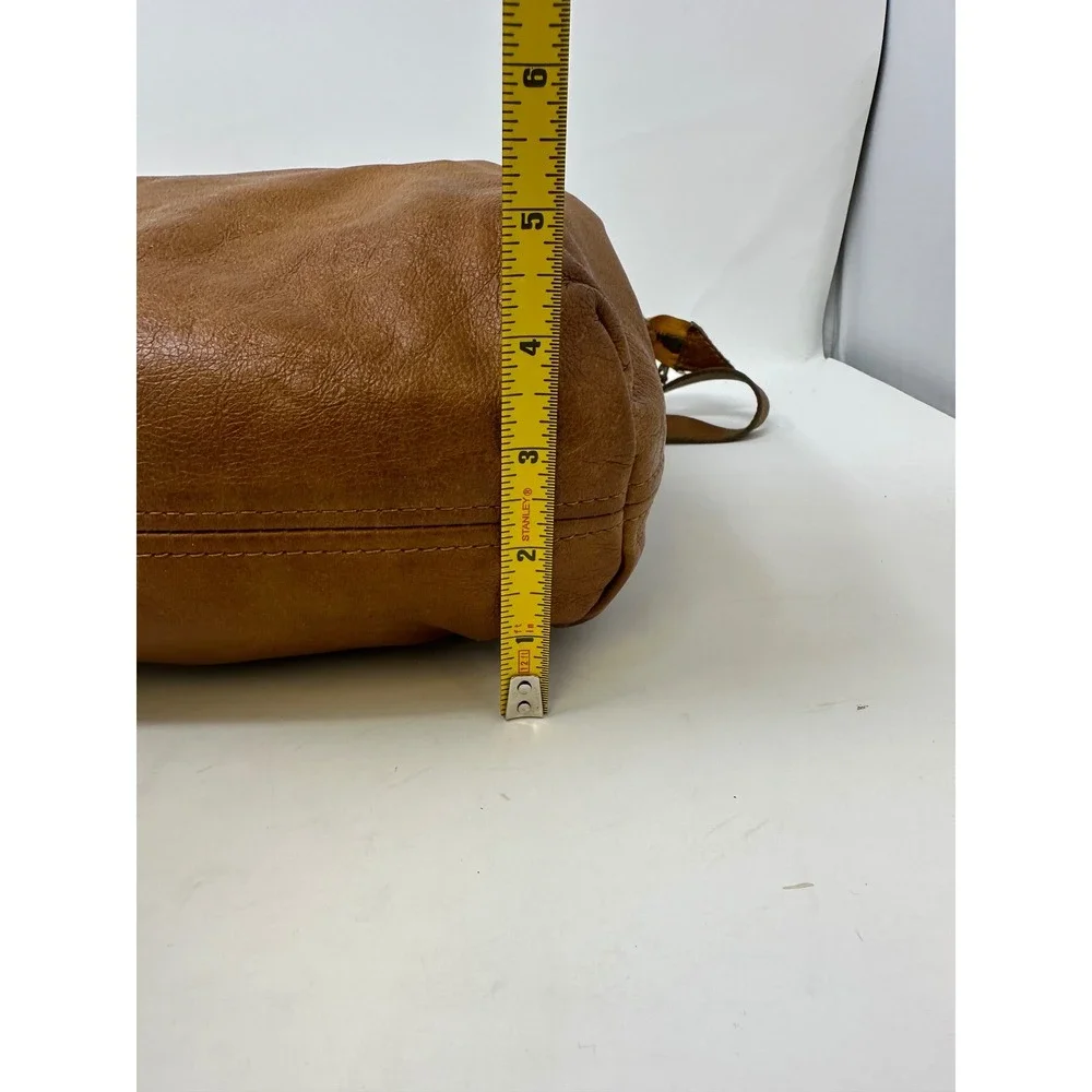Rowdy Softened Unlined Leather Tote in Cedar